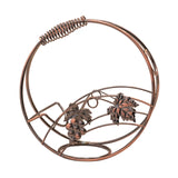 Maxbell Rack Wine Rack Retro Wine Single Bottle Holder for Party Tabletop Countertop Style A