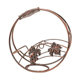 Maxbell Rack Wine Rack Retro Wine Single Bottle Holder for Party Tabletop Countertop Style A