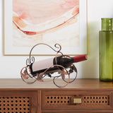 Maxbell Rack Wine Rack Retro Wine Single Bottle Holder for Party Tabletop Countertop Style C