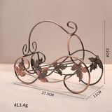 Maxbell Rack Wine Rack Retro Wine Single Bottle Holder for Party Tabletop Countertop Style C