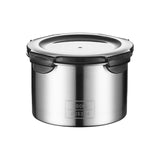 Maxbell 304 Stainless Steel Airtight Container Portable Reusable for Tea Candy Sugar 500ml