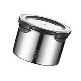 Maxbell 304 Stainless Steel Airtight Container Portable Reusable for Tea Candy Sugar 500ml
