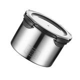 Maxbell 304 Stainless Steel Airtight Container Portable Reusable for Tea Candy Sugar 500ml
