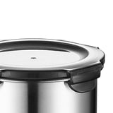 Maxbell 304 Stainless Steel Airtight Container Portable Reusable for Tea Candy Sugar 500ml