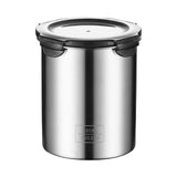 Maxbell 304 Stainless Steel Airtight Container Portable Reusable for Tea Candy Sugar 900ml