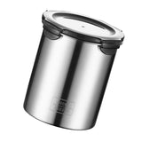 Maxbell 304 Stainless Steel Airtight Container Portable Reusable for Tea Candy Sugar 900ml