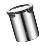 Maxbell 304 Stainless Steel Airtight Container Portable Reusable for Tea Candy Sugar 900ml