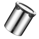 Maxbell 304 Stainless Steel Airtight Container Portable Reusable for Tea Candy Sugar 900ml