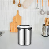 Maxbell 304 Stainless Steel Airtight Container Portable Reusable for Tea Candy Sugar 900ml