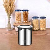 Maxbell 304 Stainless Steel Airtight Container Portable Reusable for Tea Candy Sugar 900ml