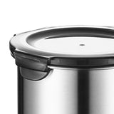 Maxbell 304 Stainless Steel Airtight Container Portable Reusable for Tea Candy Sugar 900ml