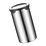 Maxbell 304 Stainless Steel Airtight Container Portable Reusable for Tea Candy Sugar 1400ml