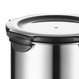 Maxbell 304 Stainless Steel Airtight Container Portable Reusable for Tea Candy Sugar 1400ml