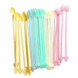 Maxbell 60x Dessert Spoons Flatware Cutlery Set Stirring Spoon for Bar Kitchen Sugar