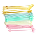 Maxbell 60x Dessert Spoons Flatware Cutlery Set Stirring Spoon for Bar Kitchen Sugar