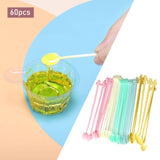 Maxbell 60x Dessert Spoons Flatware Cutlery Set Stirring Spoon for Bar Kitchen Sugar