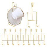 Maxbell Tea Cup and Saucer Display Stand Space Saving for Office Dining Room Kitchen