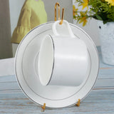 Maxbell Tea Cup and Saucer Display Stand Space Saving for Office Dining Room Kitchen