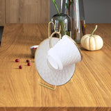 Maxbell Tea Cup and Saucer Display Stand Space Saving for Office Dining Room Kitchen