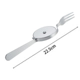 Maxbell Pizza Cutter with Fork Practical Pizza Slicer for Restaurant Apartment Bread