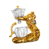 Maxbell Kungfu Glass Tea Set Kung Fu Tea Set for New Year Birthday Gift Father's Day