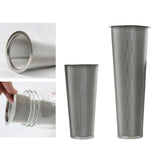 Maxbell Coffee Filter Portable Fine Mesh Cold Brew Filter for Teahouse Home Lemonade 8cmx15cm