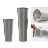 Maxbell Coffee Filter Portable Fine Mesh Cold Brew Filter for Teahouse Home Lemonade 8cmx15cm
