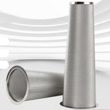 Maxbell Coffee Filter Portable Fine Mesh Cold Brew Filter for Teahouse Home Lemonade 8cmx15cm