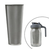 Maxbell Coffee Filter Portable Fine Mesh Cold Brew Filter for Teahouse Home Lemonade 8cmx15cm