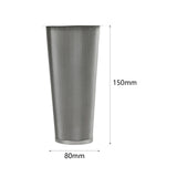Maxbell Coffee Filter Portable Fine Mesh Cold Brew Filter for Teahouse Home Lemonade 8cmx15cm