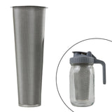 Maxbell Coffee Filter Portable Fine Mesh Cold Brew Filter for Teahouse Home Lemonade 8cmx21cm