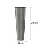 Maxbell Coffee Filter Portable Fine Mesh Cold Brew Filter for Teahouse Home Lemonade 8cmx21cm