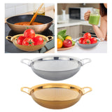 Maxbell Kitchen Colander Strainer Mesh Colander Basin for Vegetables Spaghetti Berries Silver