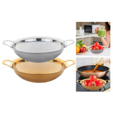 Maxbell Kitchen Colander Strainer Mesh Colander Basin for Vegetables Spaghetti Berries Silver