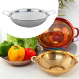 Maxbell Kitchen Colander Strainer Mesh Colander Basin for Vegetables Spaghetti Berries Silver