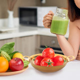 Maxbell Kitchen Colander Strainer Mesh Colander Basin for Vegetables Spaghetti Berries Golden