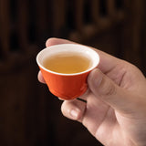 Maxbell Tea Infuser Pot Lucky Kung Fu Tea Set for Birthday Gift Home Outdoor Camping