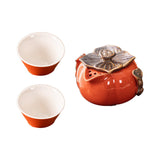 Maxbell Tea Infuser Pot Lucky Kung Fu Tea Set for Birthday Gift Home Outdoor Camping