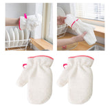 Maxbell 2x Kitchen Cleaning Dish Towels Dish Cloths for Washing Dishes Home Counters