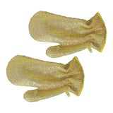 Maxbell 2 Pieces Wire Dish Cleaning Rags Cleaning Cloths for Wet and Dry Gold