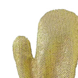 Maxbell 2 Pieces Wire Dish Cleaning Rags Cleaning Cloths for Wet and Dry Gold