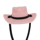 Maxbell 4 Pieces Silicone Cowboy Hat Straw Covers for Family Gatherings Outdoor Home