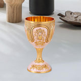 Maxbell Wine Glass Easy Clean Party Favors Portable Decoration Birthday Gifts Goblet Gold White