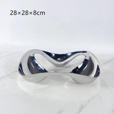 Maxbell Snack Serving Tray Dried Fruit Storage Plate for Snacks Fruits Nuts