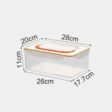 Maxbell Kimchi Container Multipurpose Preservation Container for Salad Snacks Pantry 5.6L