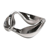 Maxbell Divided Serving Tray Unique Elegant Snack Plate for Candy Chocolates Dessert A