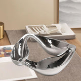 Maxbell Divided Serving Tray Unique Elegant Snack Plate for Candy Chocolates Dessert A