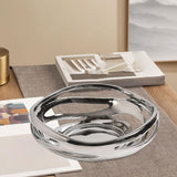 Maxbell Divided Serving Tray Unique Elegant Snack Plate for Candy Chocolates Dessert B