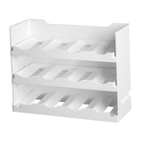 Maxbell 3 Tier Egg Holder Holds 24 Eggs Rolling Egg Holder for Drawer Cabinet Pantry
