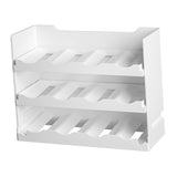 Maxbell 3 Tier Egg Holder Holds 24 Eggs Rolling Egg Holder for Drawer Cabinet Pantry